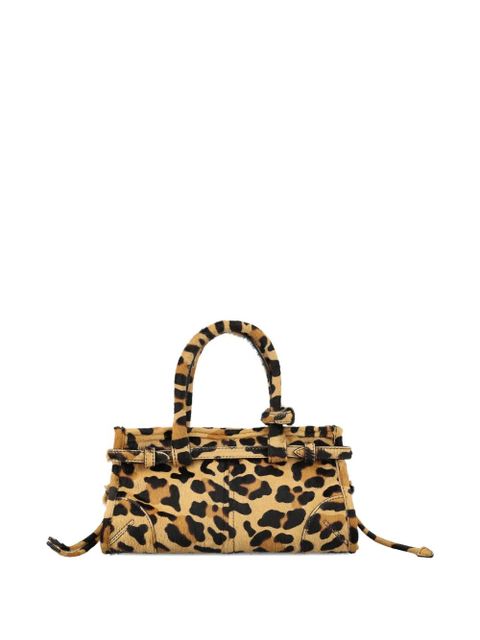 Prada Bonnie leopard print buckle backpack - Neutrals - zdjęcie produktu nr 2