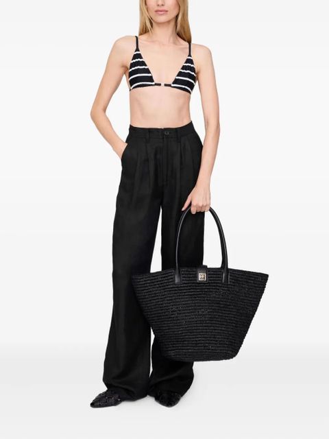 ANINE BING Bellamy bikini top - Black - zdjęcie produktu nr 2