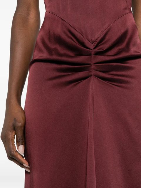 Victoria Beckham gathered midi dress