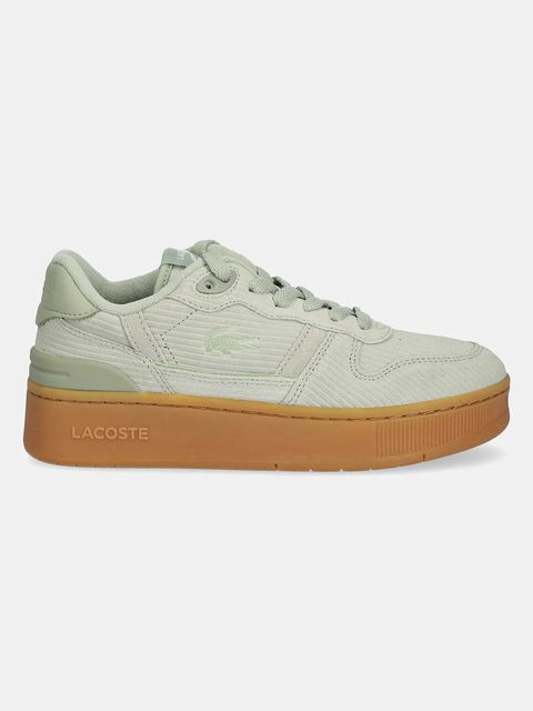 Lacoste sneakersy T-Clip Platform Sneakers damskie kolor turkusowy 50SFA0187 - zdjęcie produktu nr 2