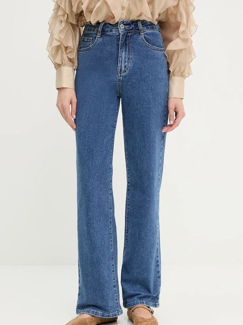 Answear.LAB jeansy damskie kolor niebieski - zdjęcie produktu nr 1