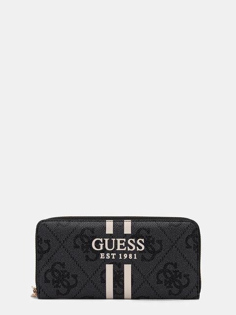 Guess portfel LAUREL damski kolor szary SWOS74 59146 - zdjęcie produktu nr 1