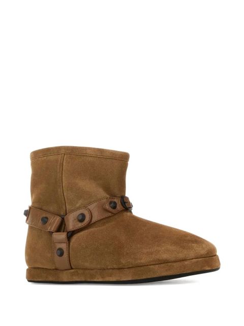 Balenciaga suede studded alaska soft boots - Brown - zdjęcie produktu nr 2