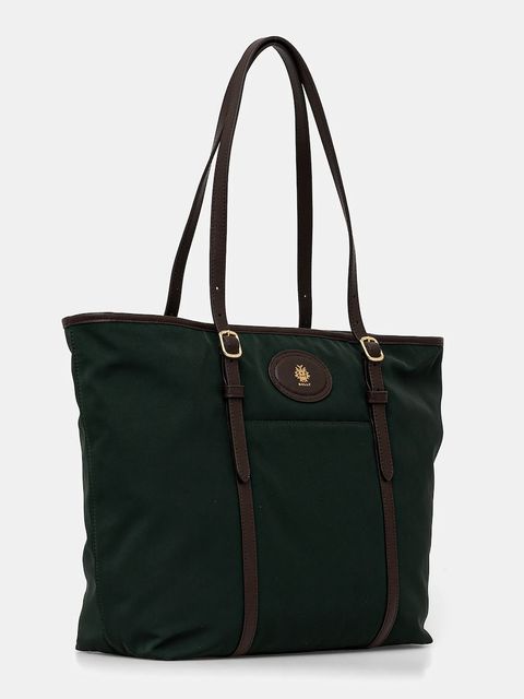 Bally torebka kolor zielony WAE075