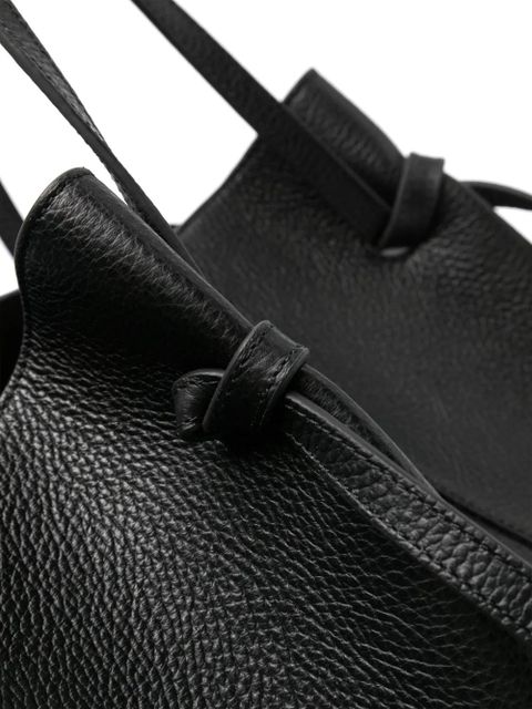 Yuzefi large Mochi leather tote bag - Black