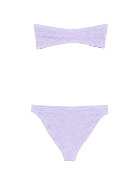 Hunza G knot crinkle bikini - Purple - zdjęcie produktu nr 2