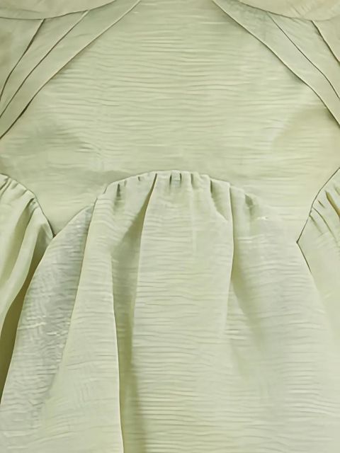 ZIMMERMANN Rebellion drape mini dress - Neutrals