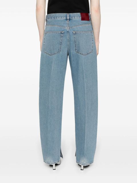 Gucci low-rise straight-leg jeans - Blue