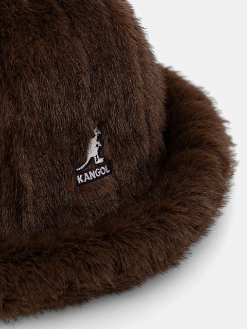 Kangol kapelusz FAUX FUR CASUAL kolor brązowy K4190ST.BD204