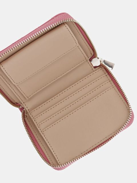 Guess portfel MELISANDRA damski kolor różowy SWQG96 53137