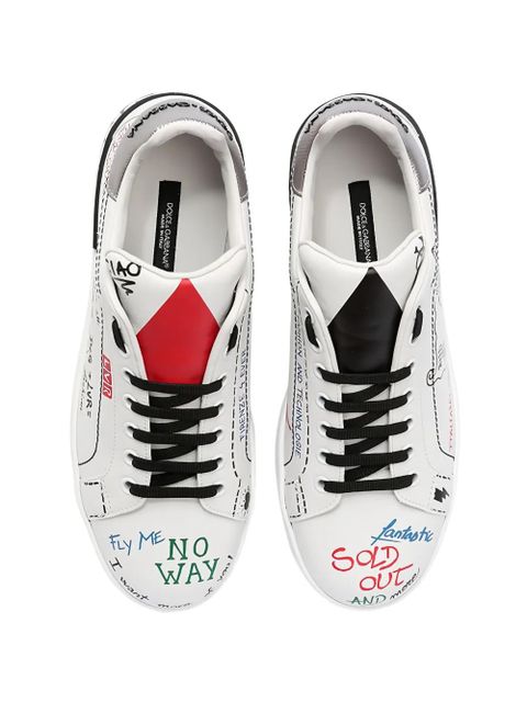 Dolce & Gabbana graphic details sneakers - White - zdjęcie produktu nr 2