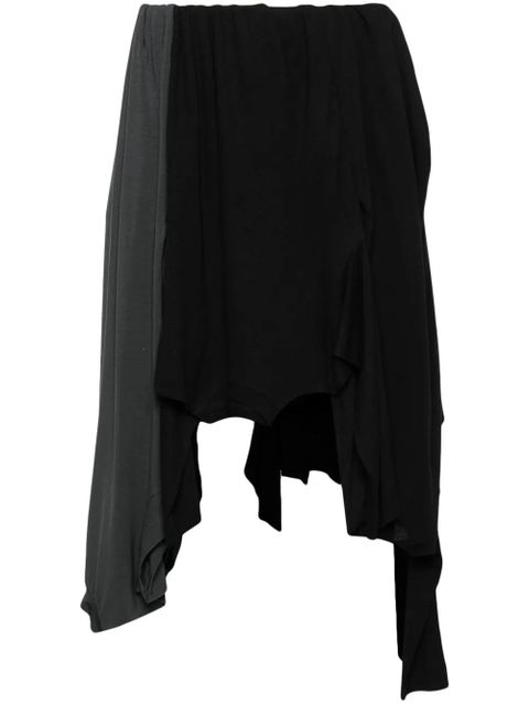 Acne Studios T-shirt patchwork skirt - Grey - zdjęcie produktu nr 1