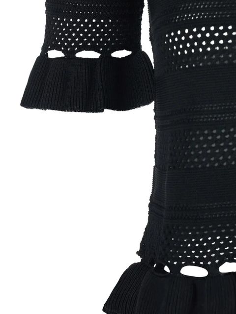 TWINSET ruffled top - Black