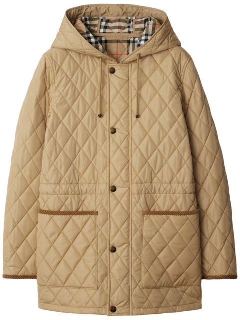 Burberry Devon quilted parka - Neutrals - zdjęcie produktu nr 1