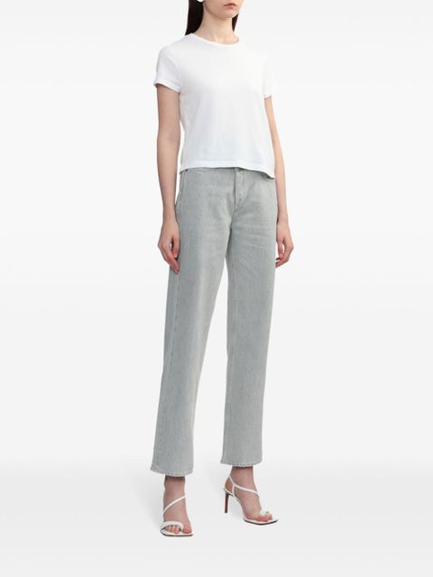 AGOLDE Adine shrunken-fit Tee - White - zdjęcie produktu nr 2