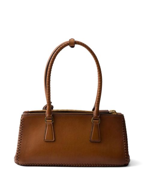 Prada Galleria medium leather bag - Brown - zdjęcie produktu nr 2