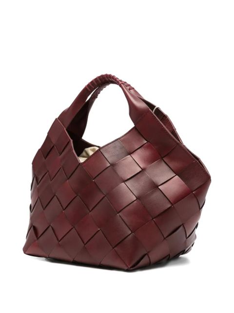DRAGON DIFFUSION woven-design tote bag - Red