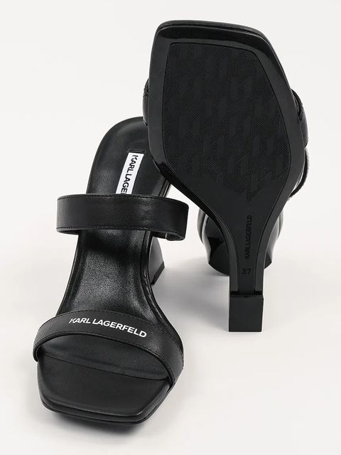 Karl Lagerfeld klapki skórzane WAVERLY