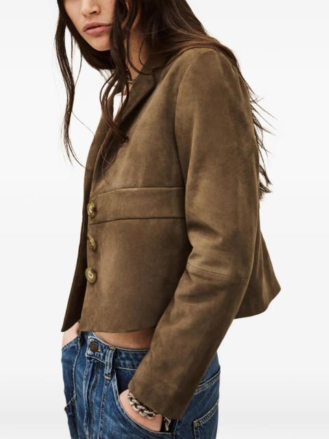 Ba&Sh Morfeo buttoned jacket - Brown