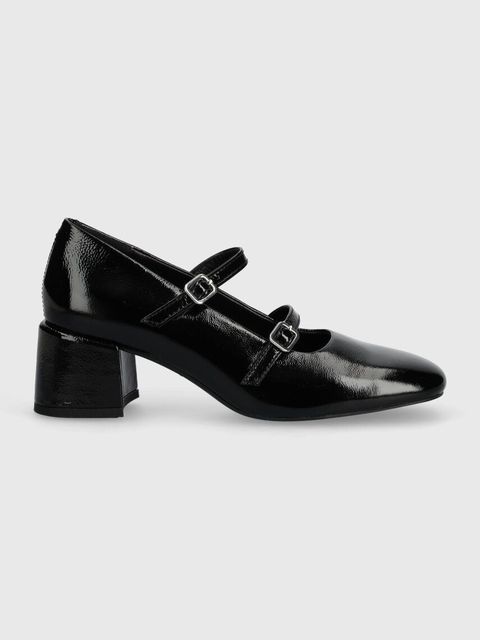 Vagabond Shoemakers czółenka skórzane ADISON kolor czarny na słupku 5739-160-20 - zdjęcie produktu nr 2