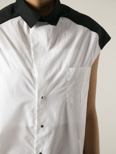 Golden Goose monochrome shirt - White