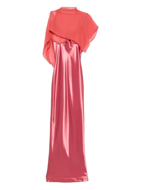 Paris Georgia Suki satin cape dress - Pink - zdjęcie produktu nr 1
