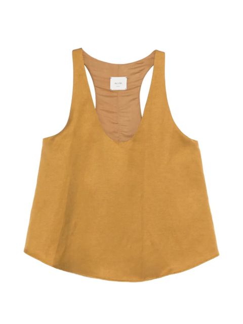 Alysi V-neck racerback top - Brown - zdjęcie produktu nr 1