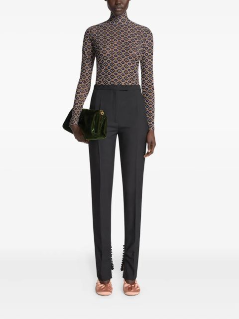 DRIES VAN NOTEN tailored trousers - Black