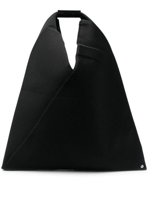 MM6 Maison Margiela Japanese leather tote bag - Black - zdjęcie produktu nr 1