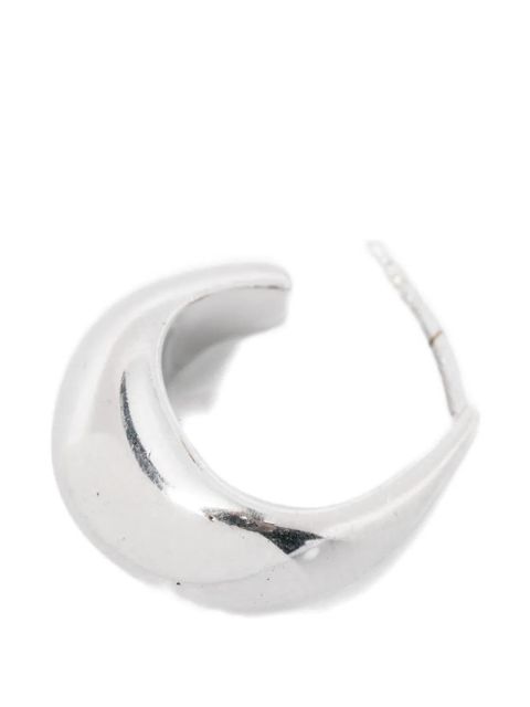 LEMAIRE mini curved drop earrings - Silver