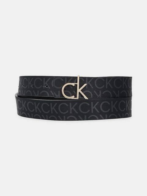 Calvin Klein pasek damski kolor czarny LV04F7038G