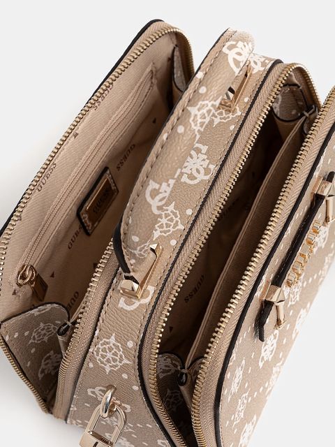 Guess torebka SILIA kolor beżowy HWGP98 90760