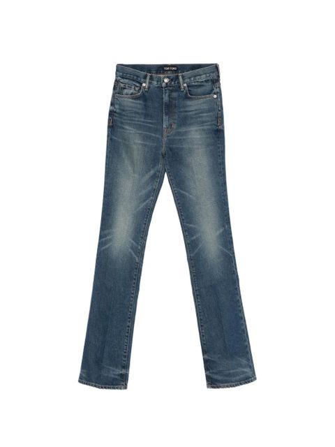 TOM FORD washed indigo trousers - Blue - zdjęcie produktu nr 1