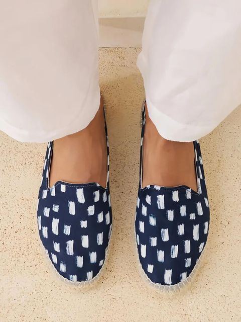 Manebi double-sole patterned espadrilles - Blue