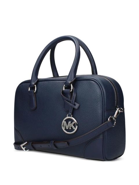Michael Kors medium Thompson pebbled-leather tote bag - Blue