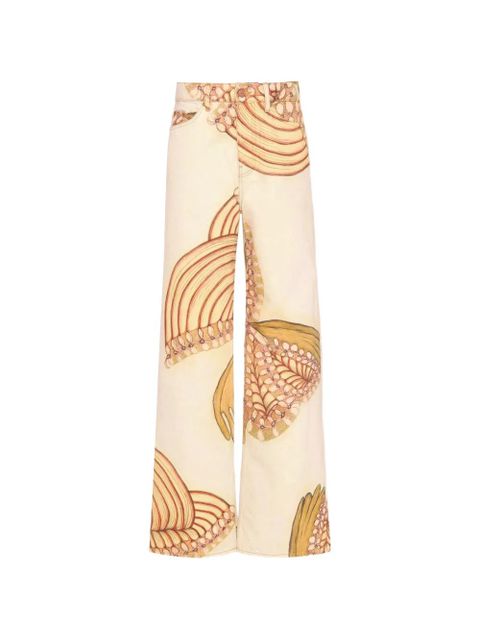 Ulla Johnson Willow wide-leg jeans - Blue - zdjęcie produktu nr 1