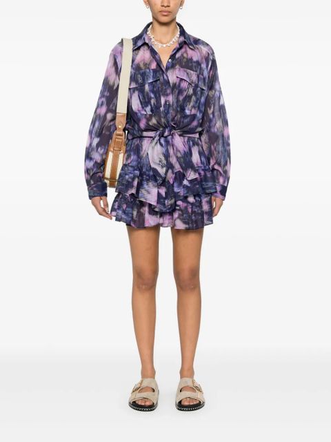 MARANT ÉTOILE Nath shirt - Purple - zdjęcie produktu nr 2