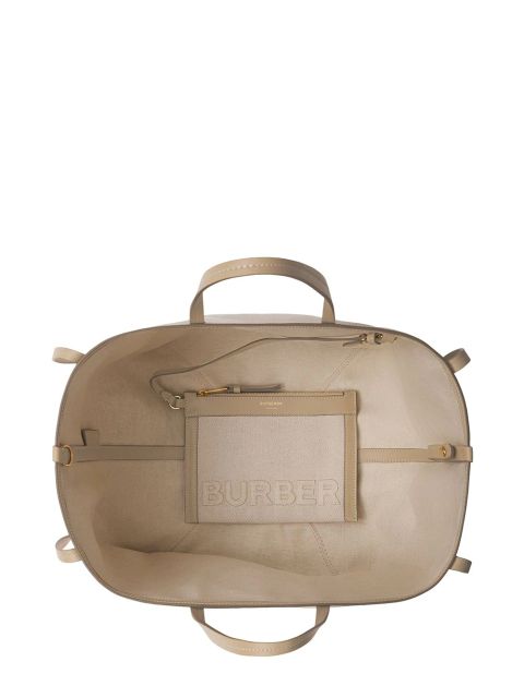 Burberry mini Horseferry tote bag - Neutrals