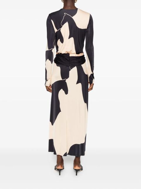 Johanna Ortiz Oasis midi dress - Neutrals