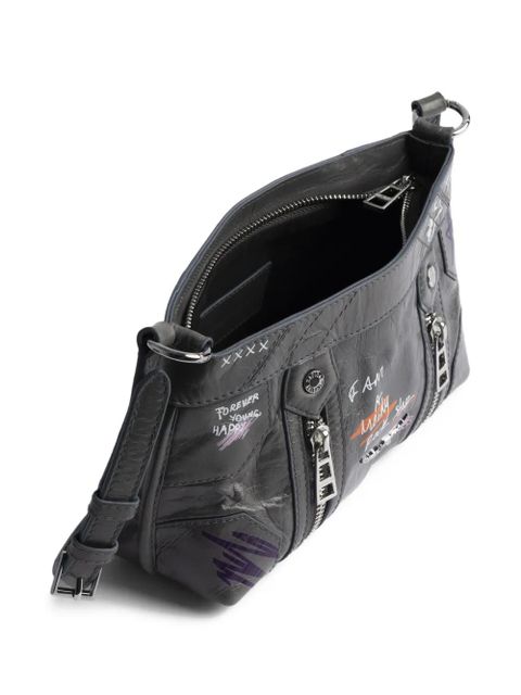 Zadig&Voltaire x Humberto Cruz Sunny Mood cross body bag - Grey