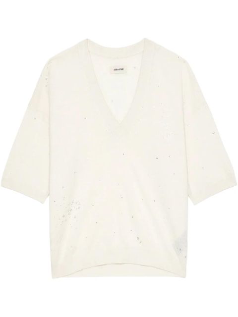 Zadig&Voltaire Wully top - Neutrals - zdjęcie produktu nr 1