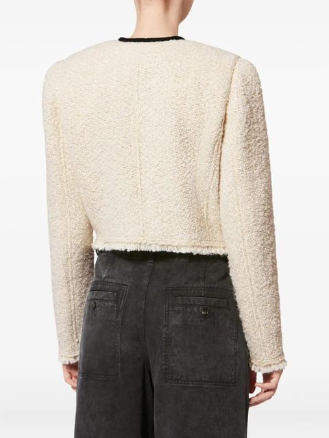 ISABEL MARANT Gradilia button jacket - Neutrals
