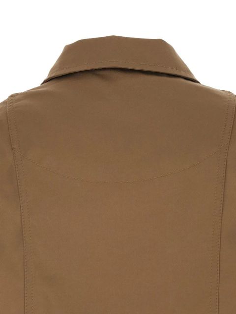 Moncler Adenium hooded patch-pocket jacket - Brown