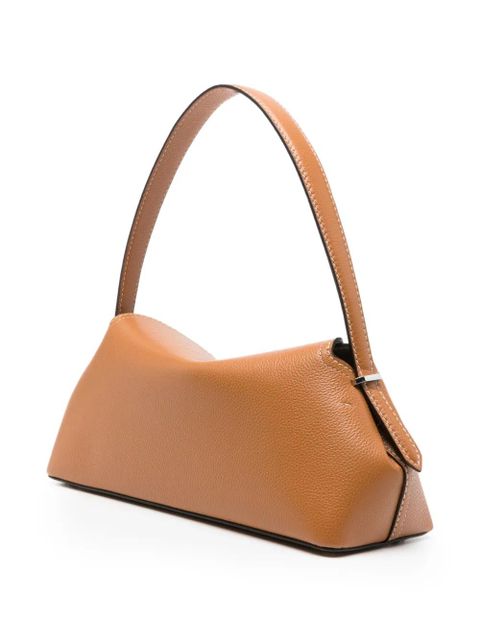 TOTEME grained-leather T-lock shoulder bag - Neutrals - zdjęcie produktu nr 2