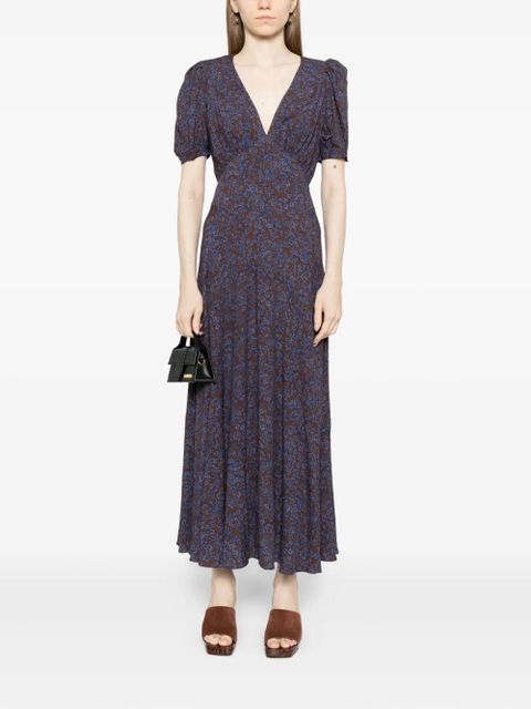 Reformation Naira dress - Blue - zdjęcie produktu nr 2