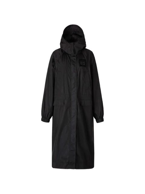 GANNI Flyweight hooded parka - Black - zdjęcie produktu nr 1