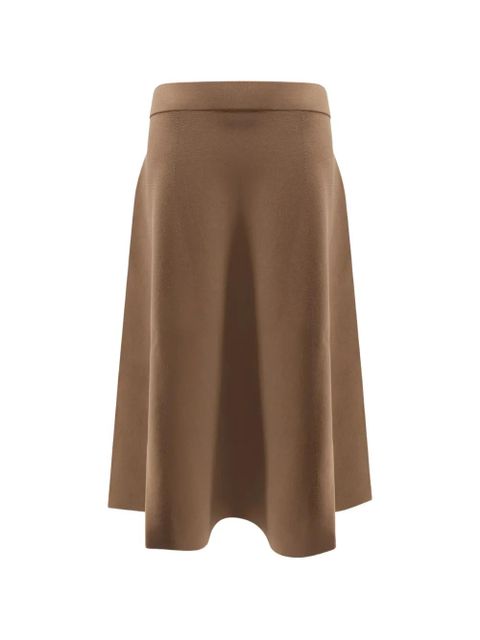 Max Mara elastic flared skirt - Brown - zdjęcie produktu nr 1