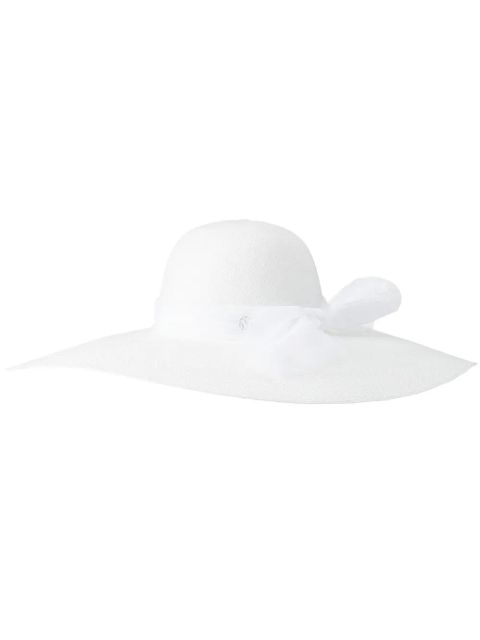Maison Michel Blanche straw sun hat - White - zdjęcie produktu nr 1
