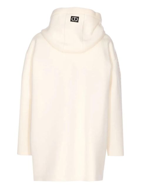 TWINSET hooded zip-up coat - White - zdjęcie produktu nr 2
