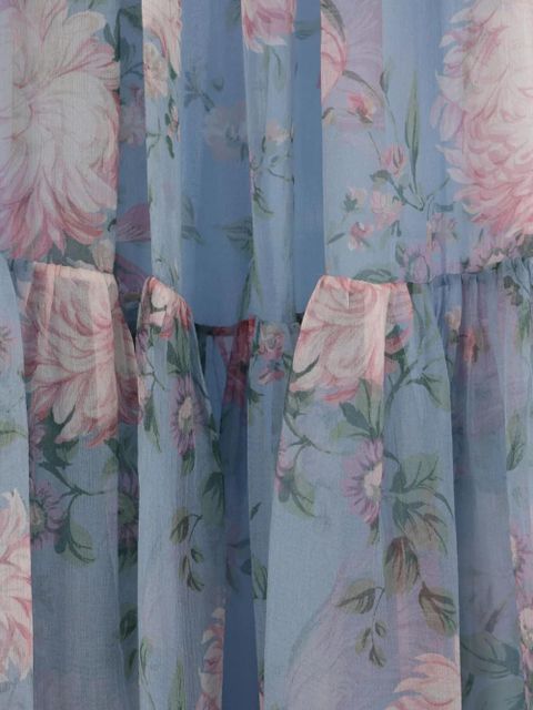 Chloé sleeveless silk maxi dress - Blue - zdjęcie produktu nr 2